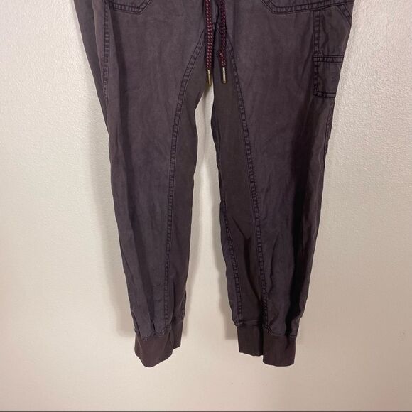 A by Anthropologie Brown Jogger Lyocell Pants - Picture 4 of 8